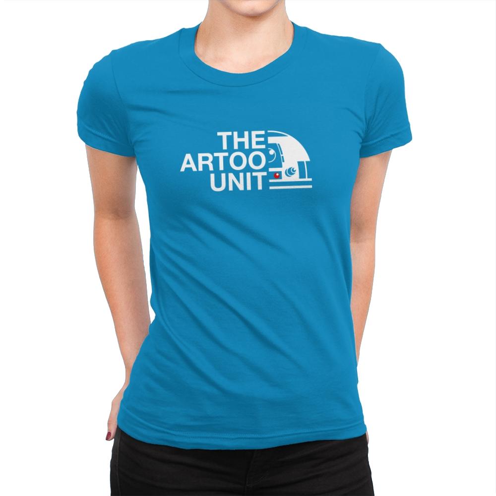 The Artoo Unit Exclusive - Womens Premium T-Shirts RIPT Apparel Small / Turquoise