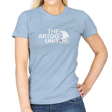 The Artoo Unit Exclusive - Womens T-Shirts RIPT Apparel Small / Light Blue