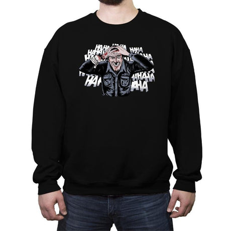 The Ash Laugh - Crew Neck Sweatshirt Crew Neck Sweatshirt RIPT Apparel