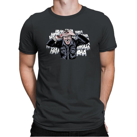 The Ash Laugh - Mens Premium T-Shirts RIPT Apparel Small / Heavy Metal