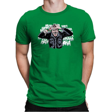 The Ash Laugh - Mens Premium T-Shirts RIPT Apparel Small / Kelly Green