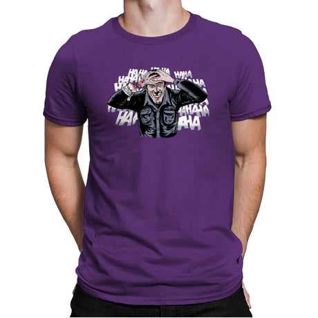 The Ash Laugh - Mens Premium T-Shirts RIPT Apparel Small / Purple Rush