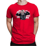 The Ash Laugh - Mens Premium T-Shirts RIPT Apparel Small / Red