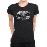 The Ash Laugh - Womens Premium T-Shirts RIPT Apparel Small / Black