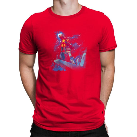 The Auto King Exclusive - Mens Premium T-Shirts RIPT Apparel Small / Red