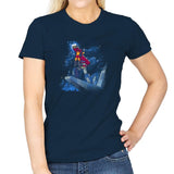 The Auto King Exclusive - Womens T-Shirts RIPT Apparel Small / Navy