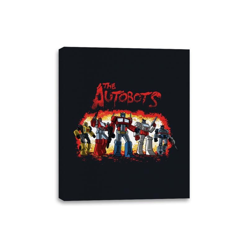 The Autobots - Canvas Wraps Canvas Wraps RIPT Apparel 8x10 / Black