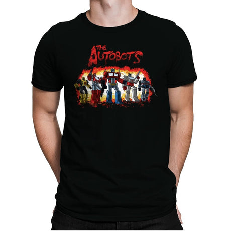 The Autobots - Mens Premium T-Shirts RIPT Apparel Small / Black