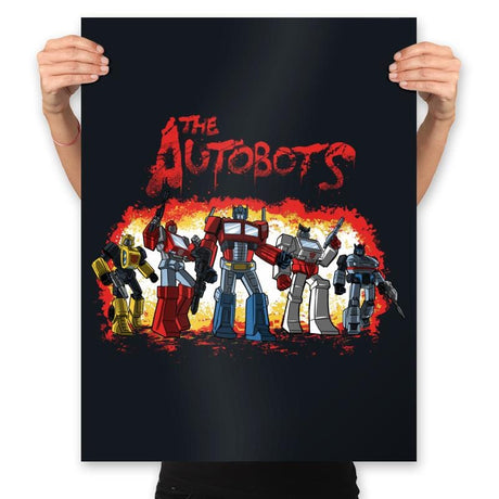 The Autobots - Prints Posters RIPT Apparel 18x24 / Black