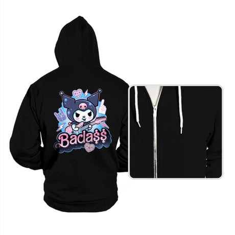 The Baddest Ever! - Hoodies Hoodies RIPT Apparel Small / Black