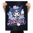 The Baddest Ever! - Prints Posters RIPT Apparel 18x24 / Black