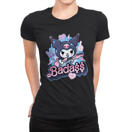 The Baddest Ever! - Womens Premium T-Shirts RIPT Apparel Small / Black
