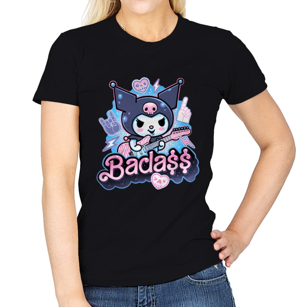 The Baddest Ever! - Womens T-Shirts RIPT Apparel Small / Black