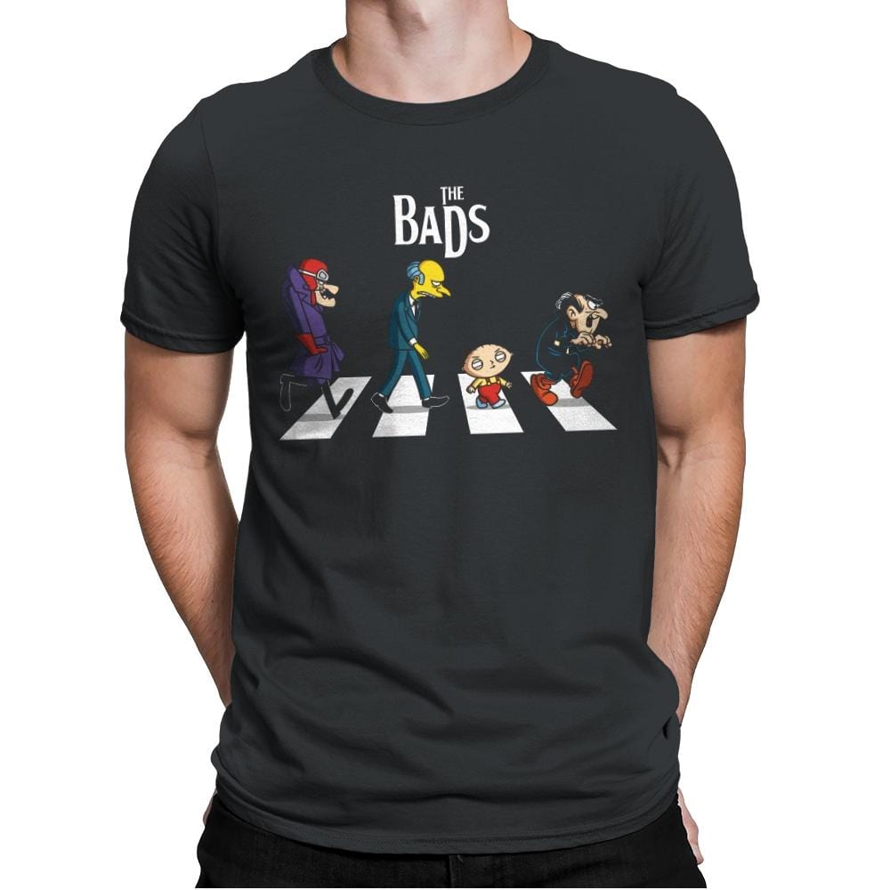 The Bads - Mens Premium T-Shirts RIPT Apparel Small / Heavy Metal