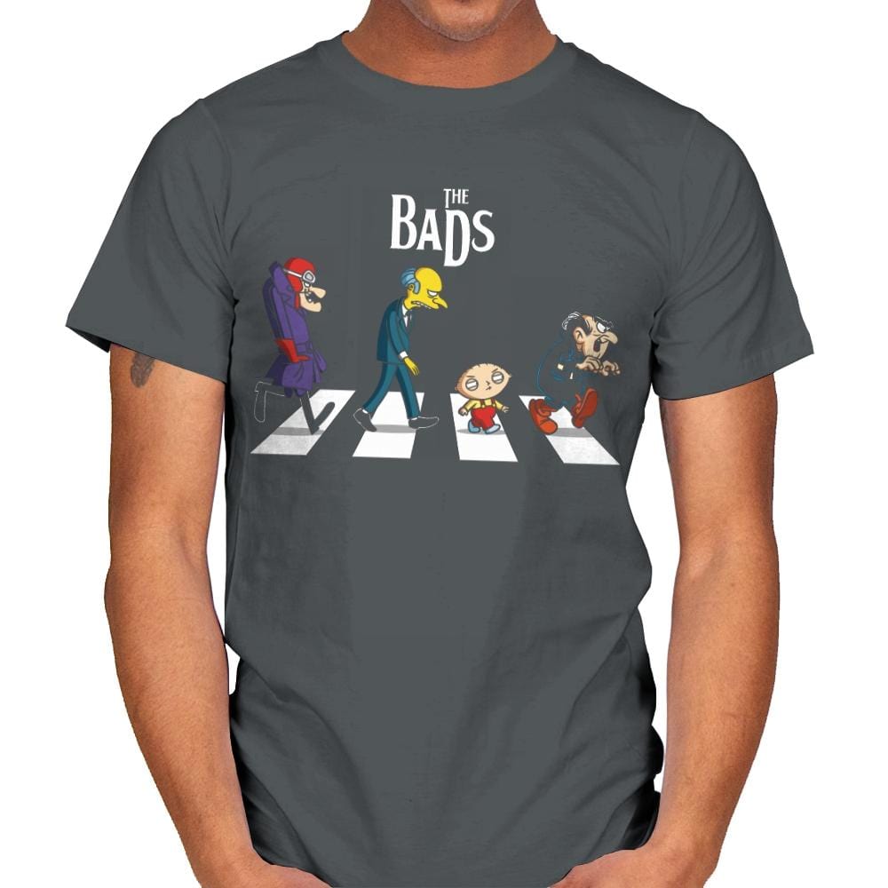 The Bads - Mens T-Shirts RIPT Apparel Small / Charcoal