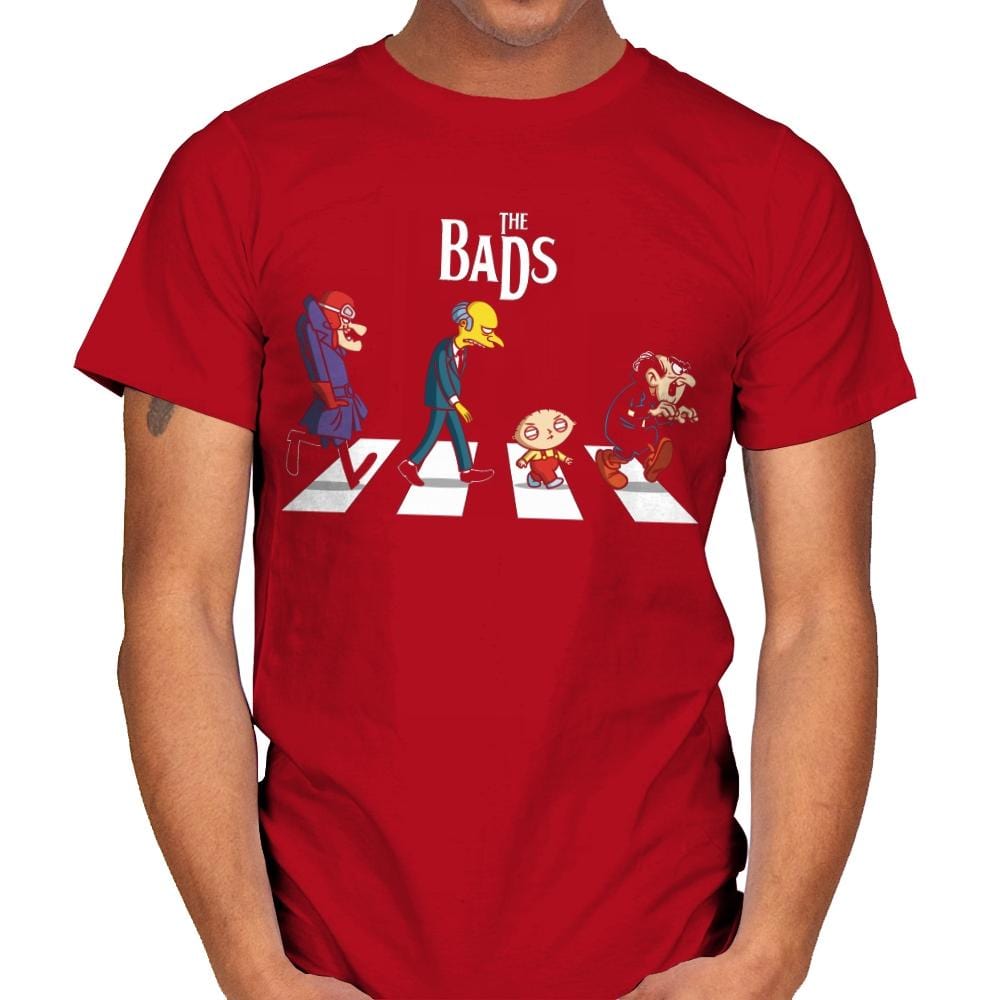 The Bads - Mens T-Shirts RIPT Apparel Small / Red