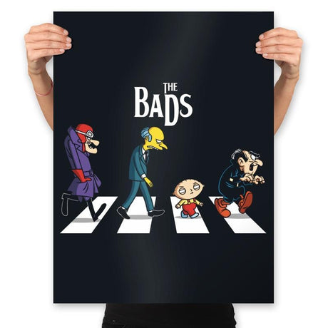 The Bads - Prints Posters RIPT Apparel 18x24 / Black