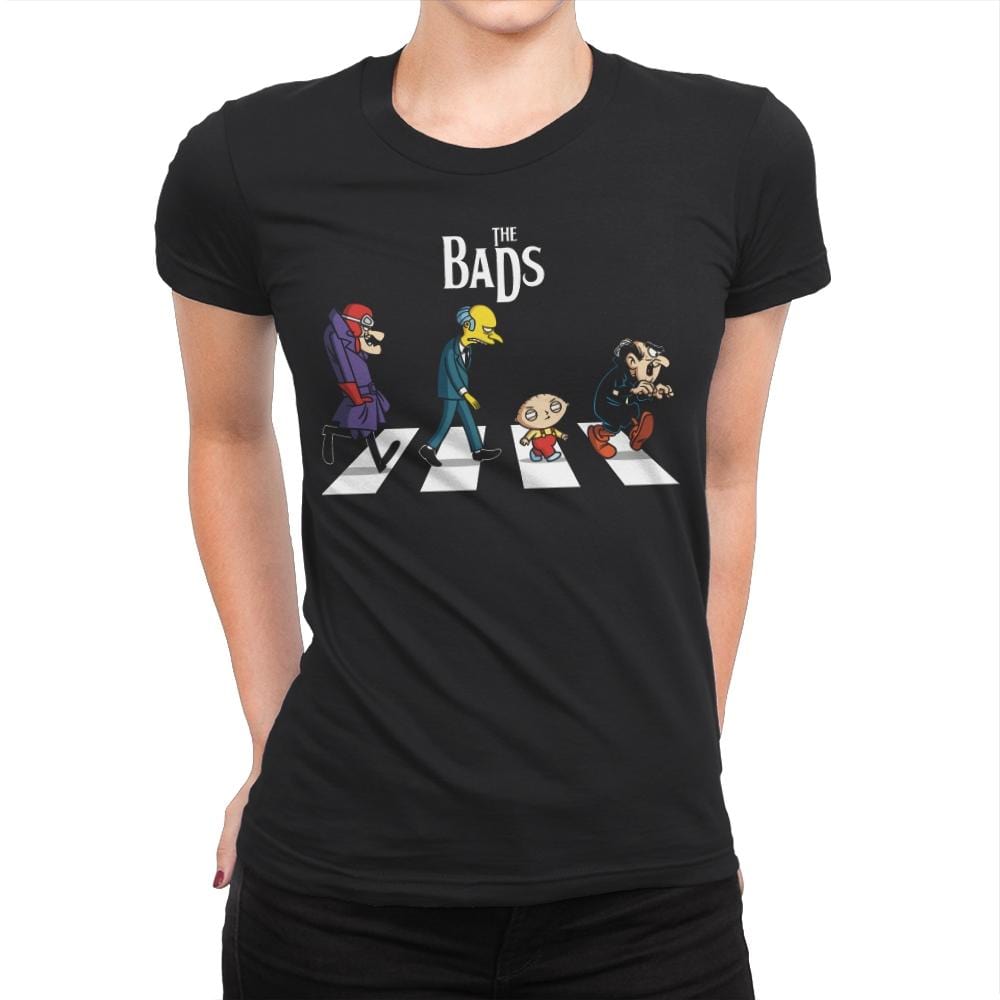 The Bads - Womens Premium T-Shirts RIPT Apparel Small / Black