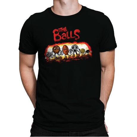 The Balls - Mens Premium T-Shirts RIPT Apparel Small / Black