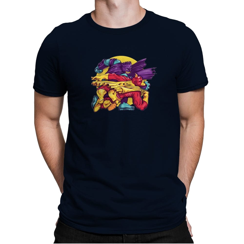 The Bart Knight - Mens Premium T-Shirts RIPT Apparel Small / Midnight Navy