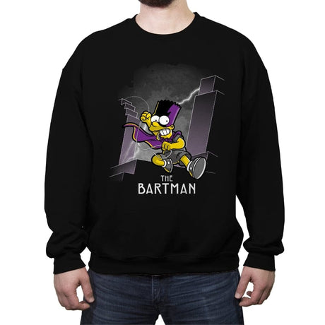 The Bartman - Crew Neck Sweatshirt Crew Neck Sweatshirt RIPT Apparel Small / Black