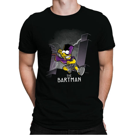 The Bartman - Mens Premium T-Shirts RIPT Apparel Small / Black