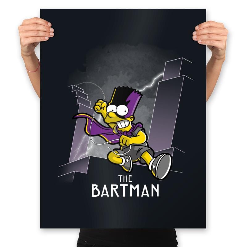 The Bartman - Prints Posters RIPT Apparel 18x24 / Black