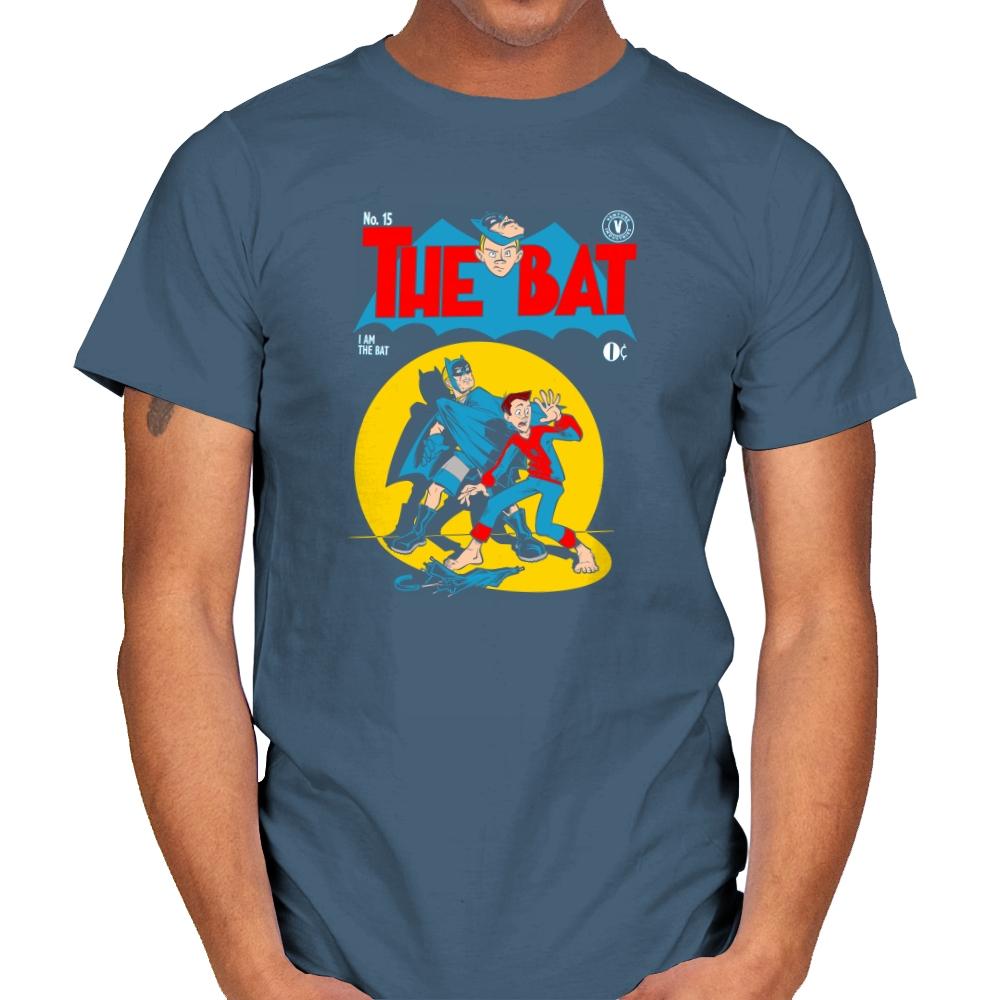 The Bat Exclusive - Mens T-Shirts RIPT Apparel Small / Indigo Blue