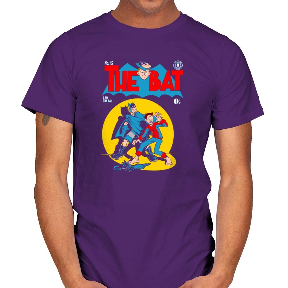 The Bat Exclusive - Mens T-Shirts RIPT Apparel Small / Purple