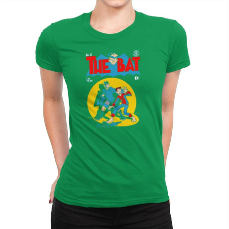 The Bat Exclusive - Womens Premium T-Shirts RIPT Apparel Small / Kelly Green