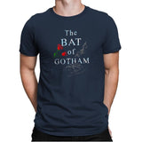 The Bat of Gotham Exclusive - Mens Premium T-Shirts RIPT Apparel Small / Midnight Navy