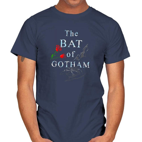 The Bat of Gotham Exclusive - Mens T-Shirts RIPT Apparel Small / Navy