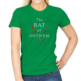 The Bat of Gotham Exclusive - Womens T-Shirts RIPT Apparel Small / Irish Green