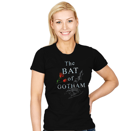The Bat of Gotham - Womens T-Shirts RIPT Apparel