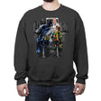 The Bat Runaway - Crew Neck Sweatshirt Crew Neck Sweatshirt RIPT Apparel Small / Charcoal
