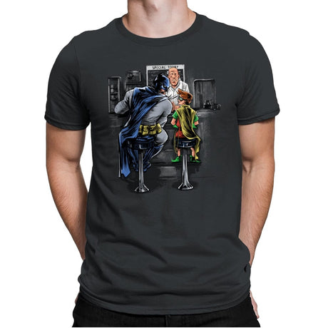 The Bat Runaway - Mens Premium T-Shirts RIPT Apparel Small / Heavy Metal