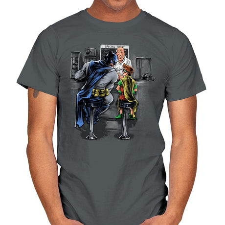 The Bat Runaway - Mens T-Shirts RIPT Apparel Small / Charcoal