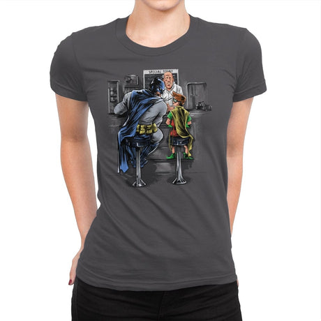 The Bat Runaway - Womens Premium T-Shirts RIPT Apparel Small / Heavy Metal