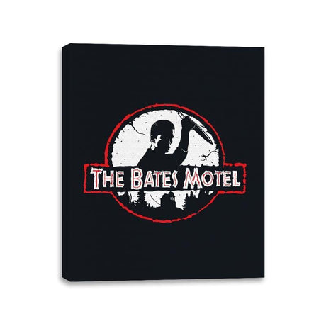 The Bates Motel - Canvas Wraps Canvas Wraps RIPT Apparel 11x14 / Black