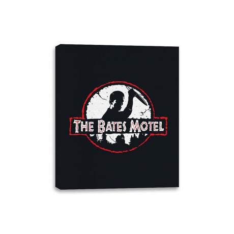 The Bates Motel - Canvas Wraps Canvas Wraps RIPT Apparel 8x10 / Black
