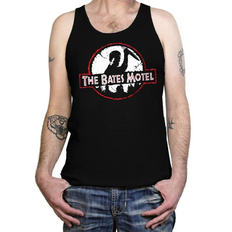 The Bates Motel - Tanktop Tanktop RIPT Apparel X-Small / Black