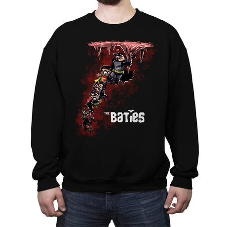The Baties - Crew Neck Sweatshirt Crew Neck Sweatshirt RIPT Apparel Small / Black