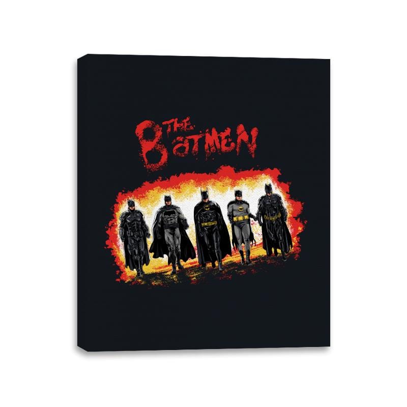 The Batmen - Canvas Wraps Canvas Wraps RIPT Apparel 11x14 / Black