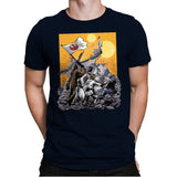 The Battle of Tatooine - Mens Premium T-Shirts RIPT Apparel Small / Midnight Navy