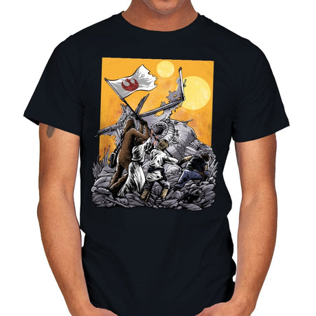 The Battle of Tatooine - Mens T-Shirts RIPT Apparel Small / Black
