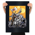 The Battle of Tatooine - Prints Posters RIPT Apparel 18x24 / Black