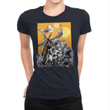 The Battle of Tatooine - Womens Premium T-Shirts RIPT Apparel Small / Midnight Navy