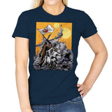 The Battle of Tatooine - Womens T-Shirts RIPT Apparel Small / Navy