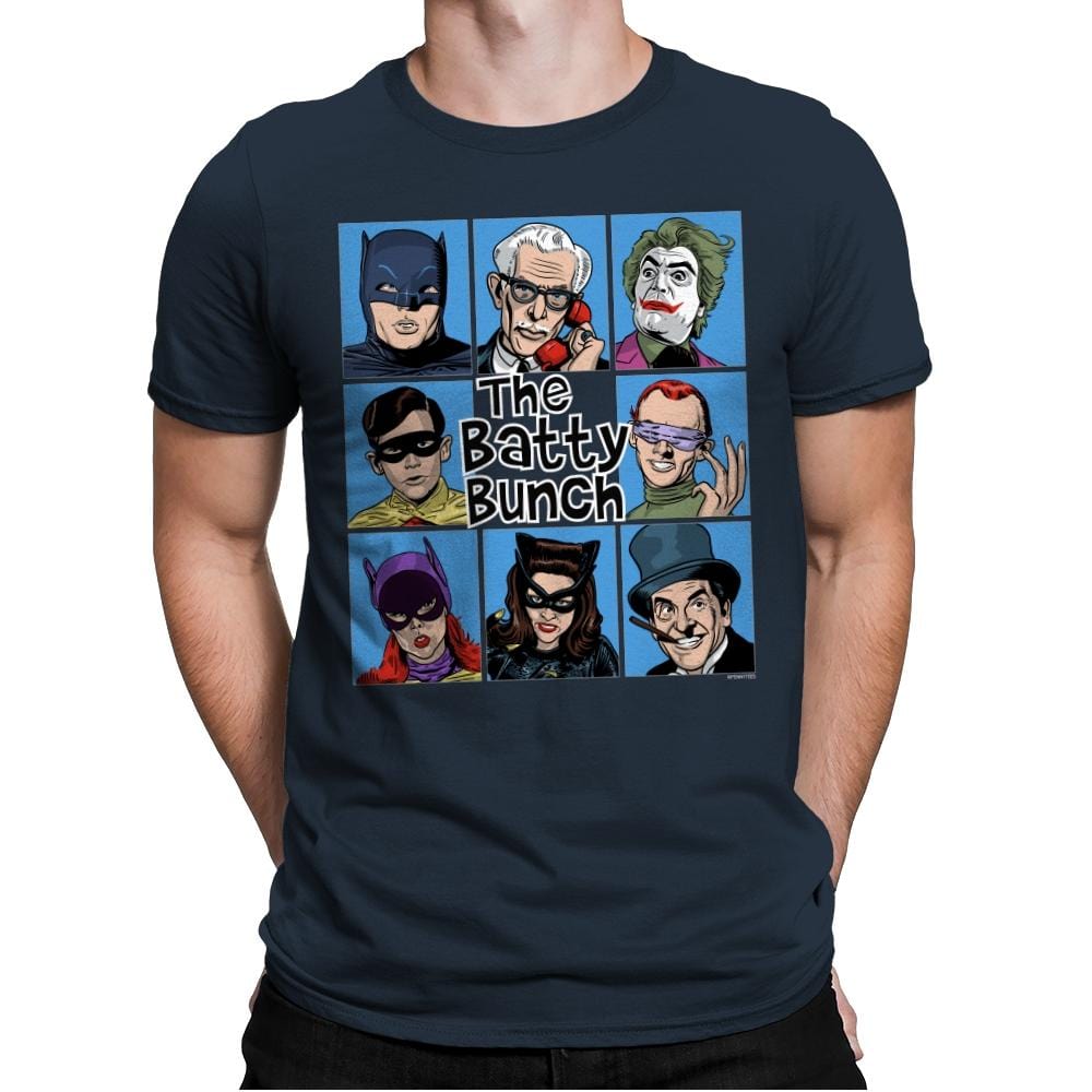 The Batty Bunch - Best Seller - Mens Premium T-Shirts RIPT Apparel Small / Indigo