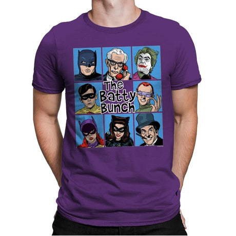 The Batty Bunch - Best Seller - Mens Premium T-Shirts RIPT Apparel Small / Purple Rush